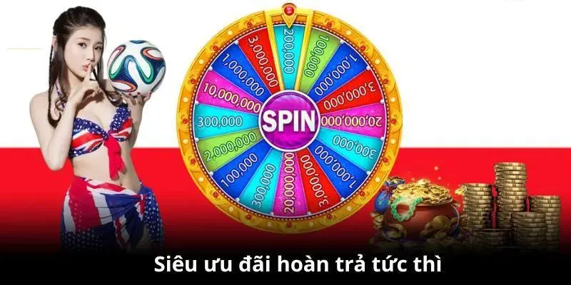 Một số chương trình hoàn trả tức thì hấp dẫn tại nhà cái J88