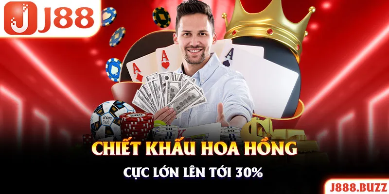 Hợp tác mở đại lý với casino chúng tôi, hội viên có cơ hội nhận chiết khấu đến 30%