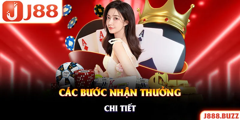Quy trình nhận thưởng chi tiết nhất tại nhà cái